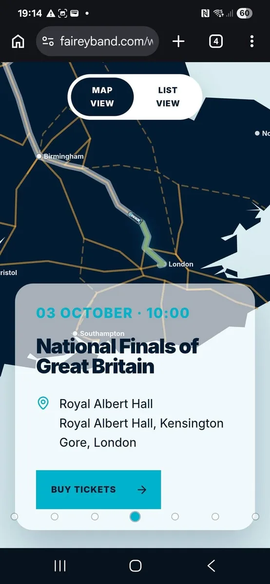 Photograph shared by The KNDS Fairey Band with its update, “𝗣𝗥𝗘-𝗦𝗘𝗔𝗦𝗢𝗡 𝗧𝗥𝗔𝗜𝗡𝗜𝗡𝗚 starts tomorrow”.